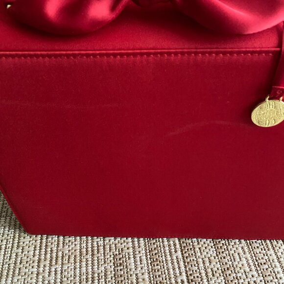 Estee Lauder Pink and Red Makeup Bag❤️Peppermint Toiletries Case - Picture 7 of 7